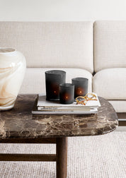 Zelected by Houze Frost Ljuslyktor 3 - Pack, Svart - Azalea Home
