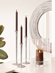 Zelected by Houze Gallery Ljusstakar 3 - Pack, Silver - Azalea Home