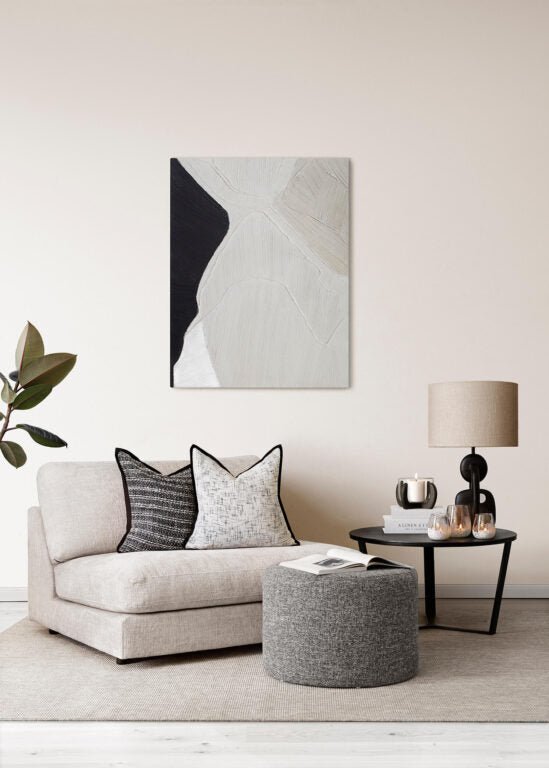 Zelected by Houze Kuddfodral Chantal 50x50, Vit - Azalea Home
