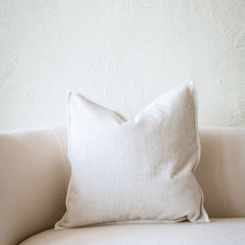 Zelected by Houze Kuddfodral Imani 50x50, Off White - Azalea Home