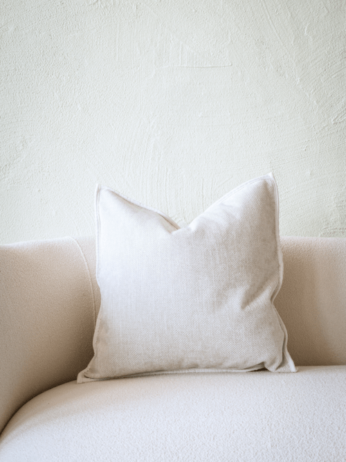 Zelected by Houze Kuddfodral Imani 50x50, Off White - Azalea Home
