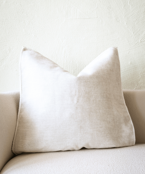 Zelected by Houze Kuddfodral Imani 65x65, Off White - Azalea Home