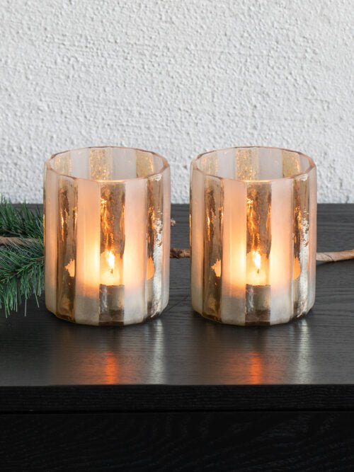 Zelected by Houze Ljuslykta Amber 2 - pack - Azalea Home