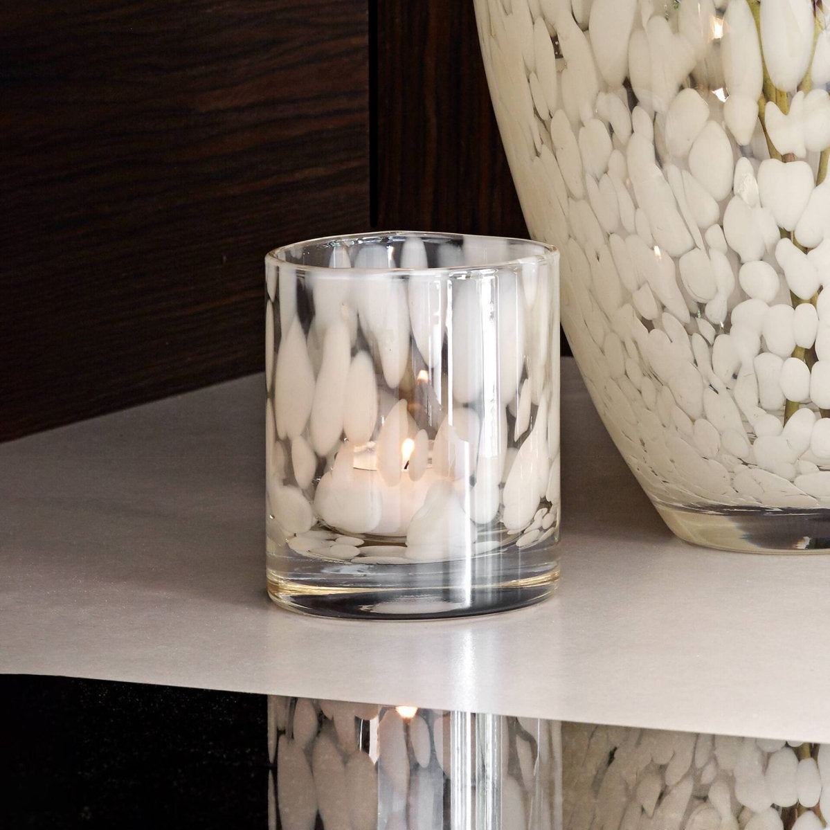 Zelected by Houze Ljuslykta Oyster Vanilla Bean - Azalea Home