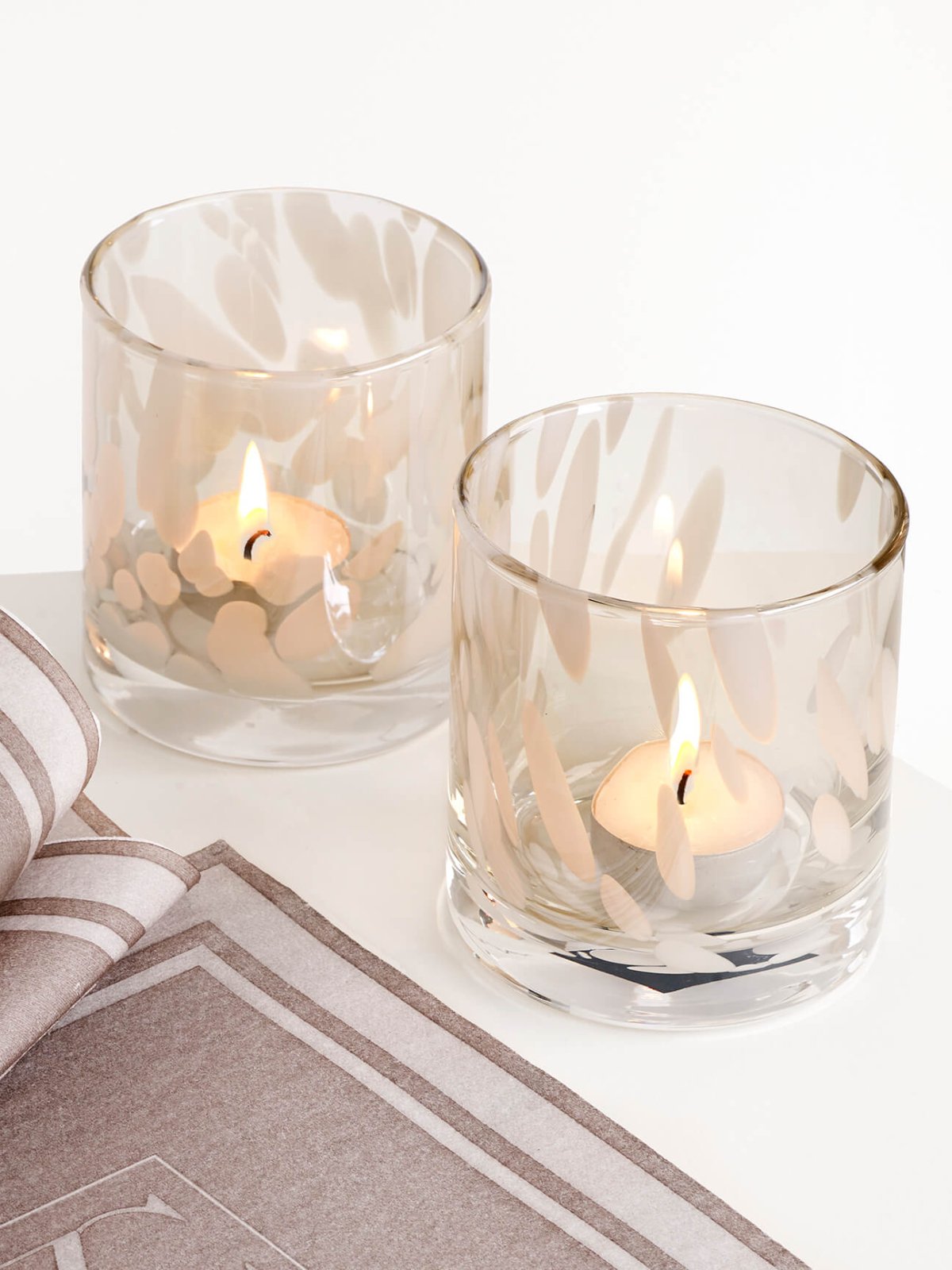 Zelected by Houze Ljuslykta Oyster Vanilla Bean - Azalea Home