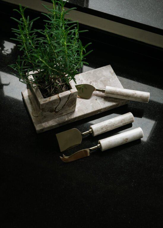 Zelected by Houze Roma Ostknivar 2 Delar, Marmor - Azalea Home